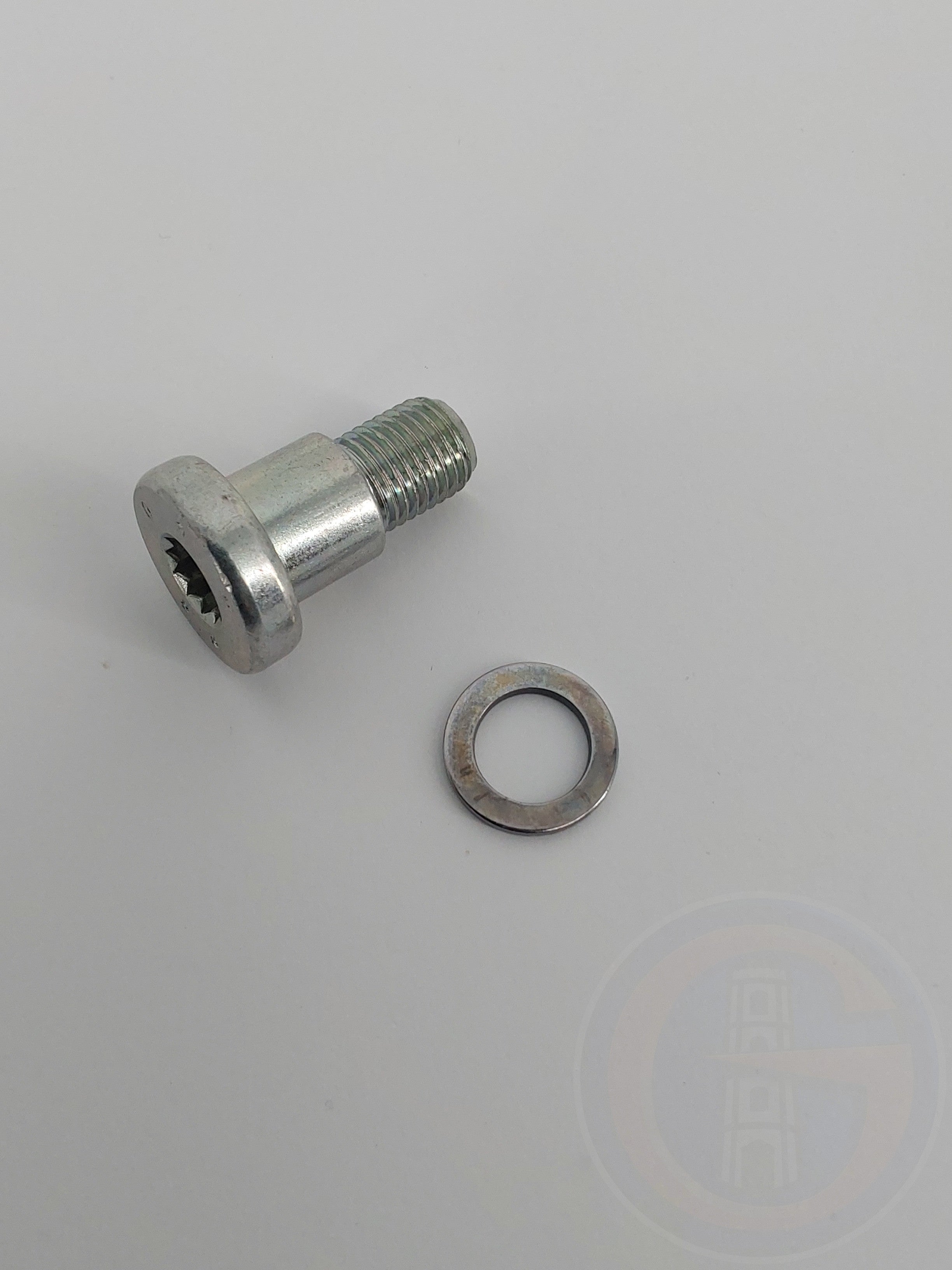 Original VW Zylinderbundschraube Gurtführung oben mit Unterlegscheibe N98924301 N90900602