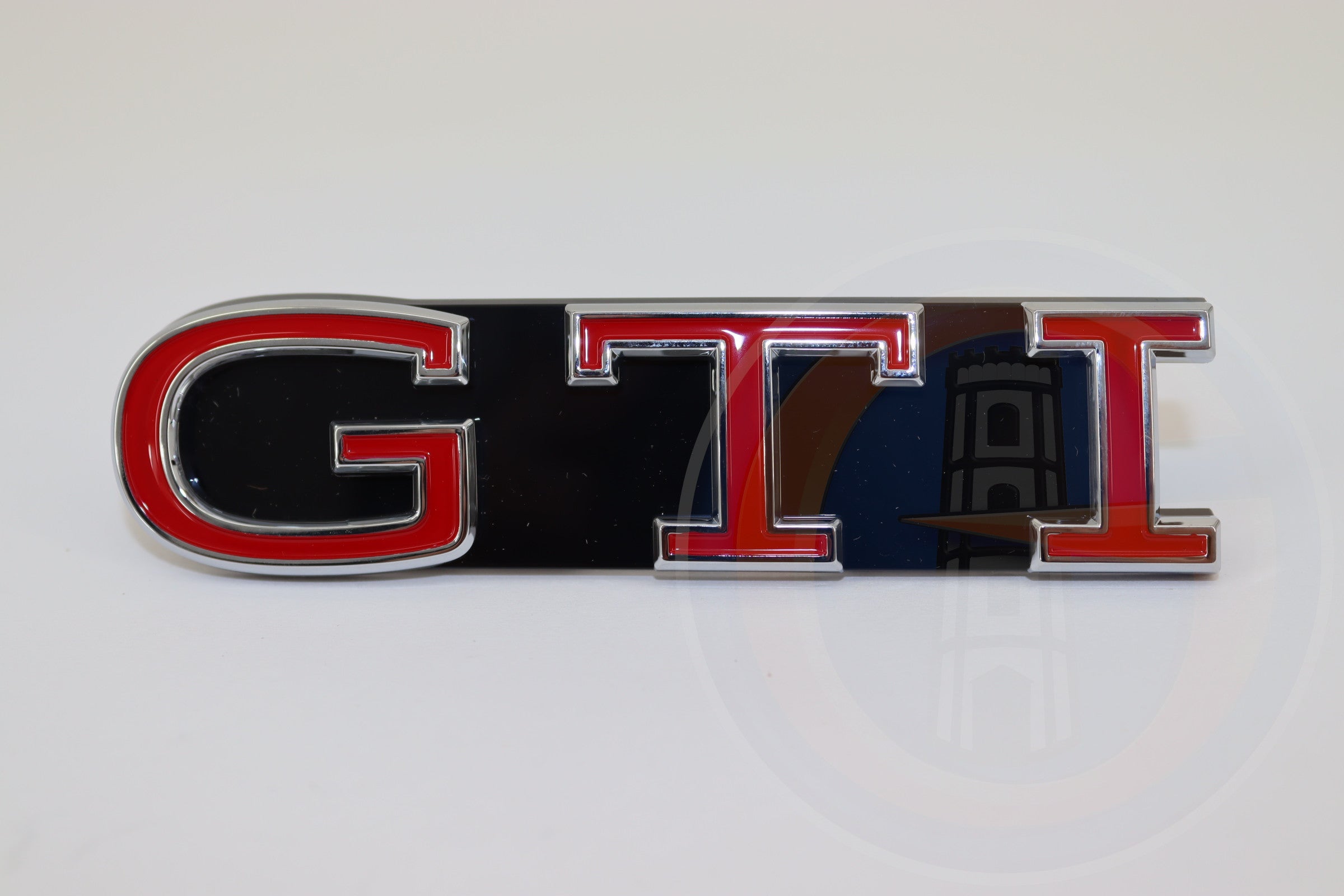 Original VW Polo 6 GTI Emblem Schriftzug Kühlergrill vorne 2G0853679A KRR