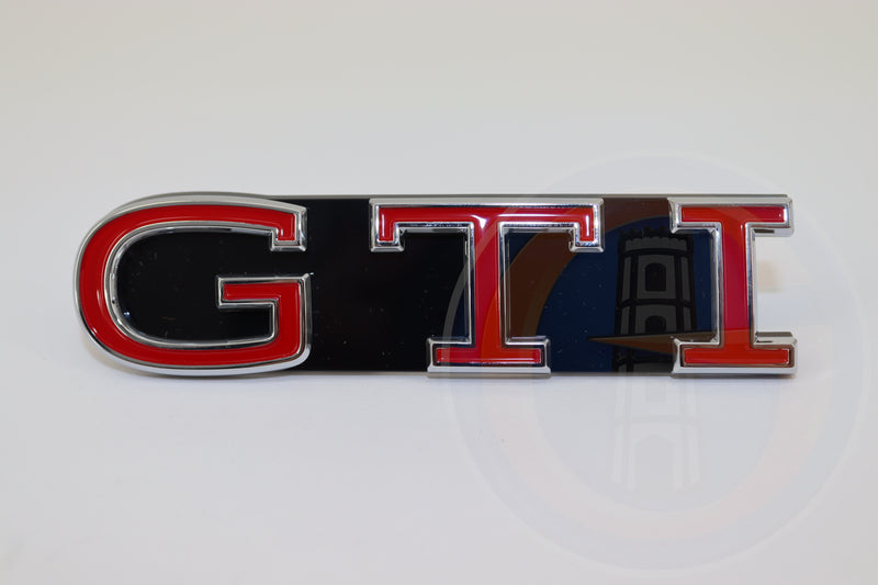 Original VW Polo 6 GTI Emblem Schriftzug Kühlergrill vorne 2G0853679A KRR
