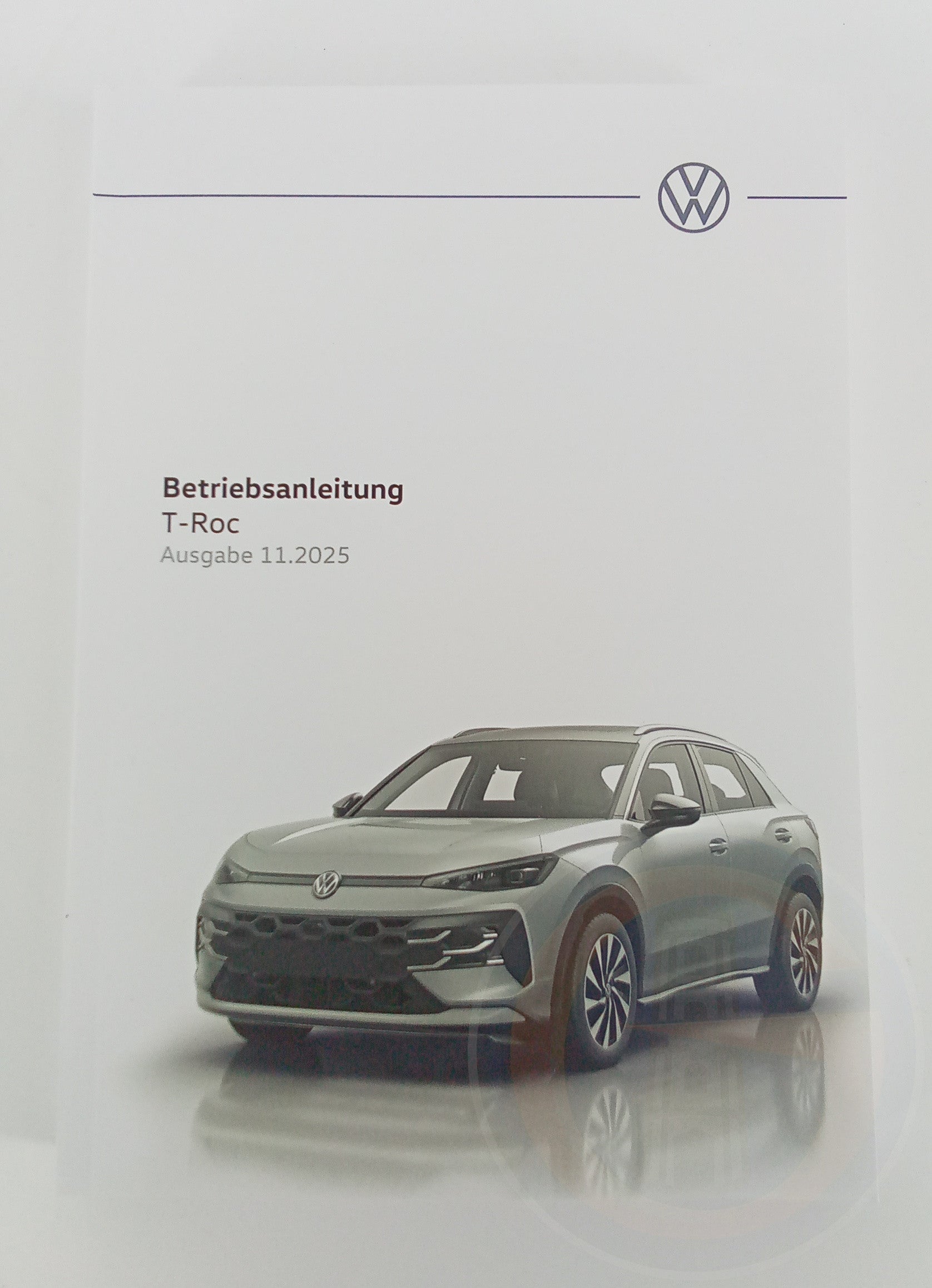 Original VW T-ROC II Betriebsanleitung Bordbuch 11/2025 2GV012705AB