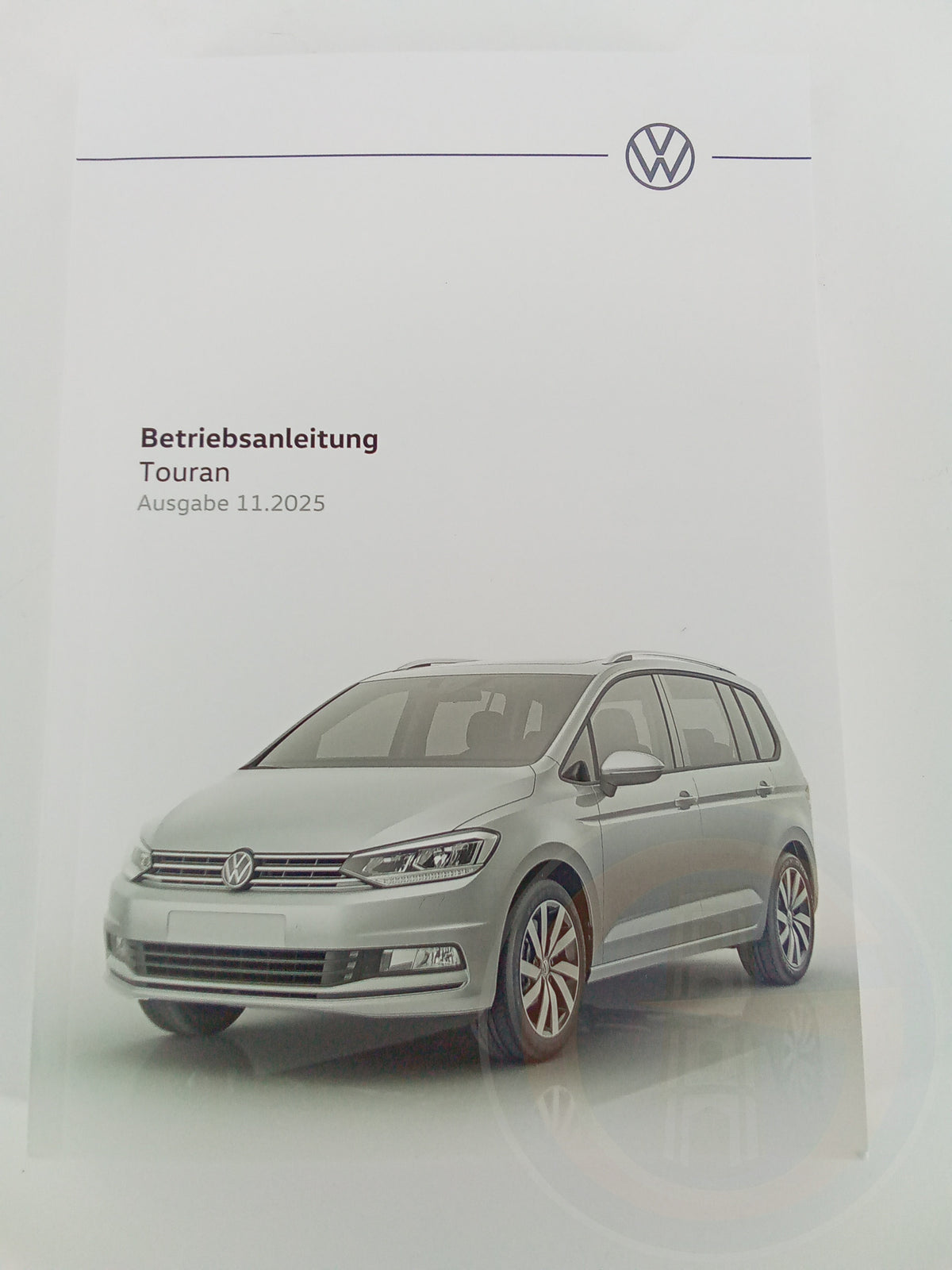 Original VW Touran Bedienungsanleitung Handbuch Bordbuch 11/2025 5TB012705AD