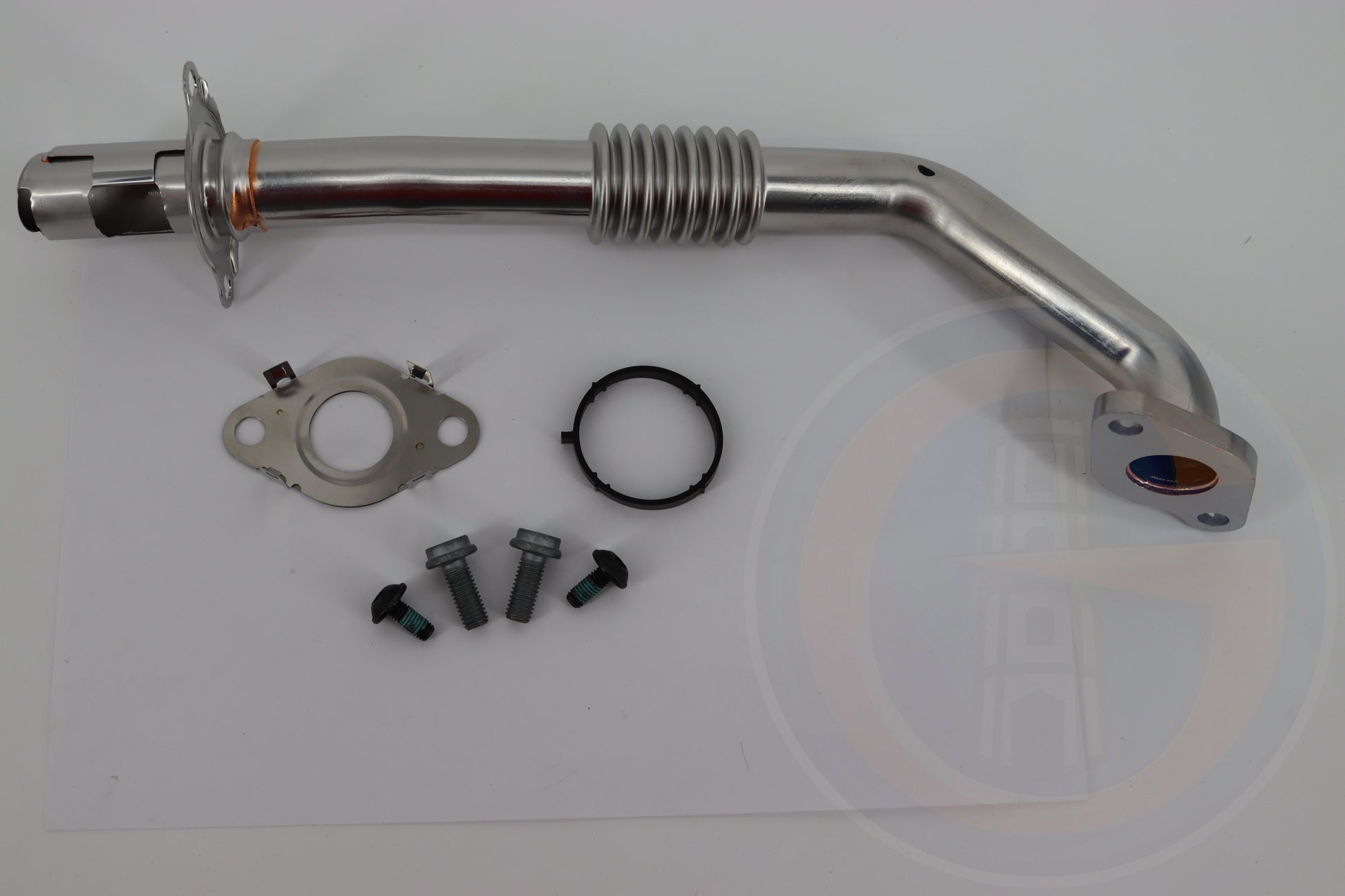 Original VW T6 Crafter TDI Verbindungsrohr Set AGR mit Anbaumaterial 04L131521AR