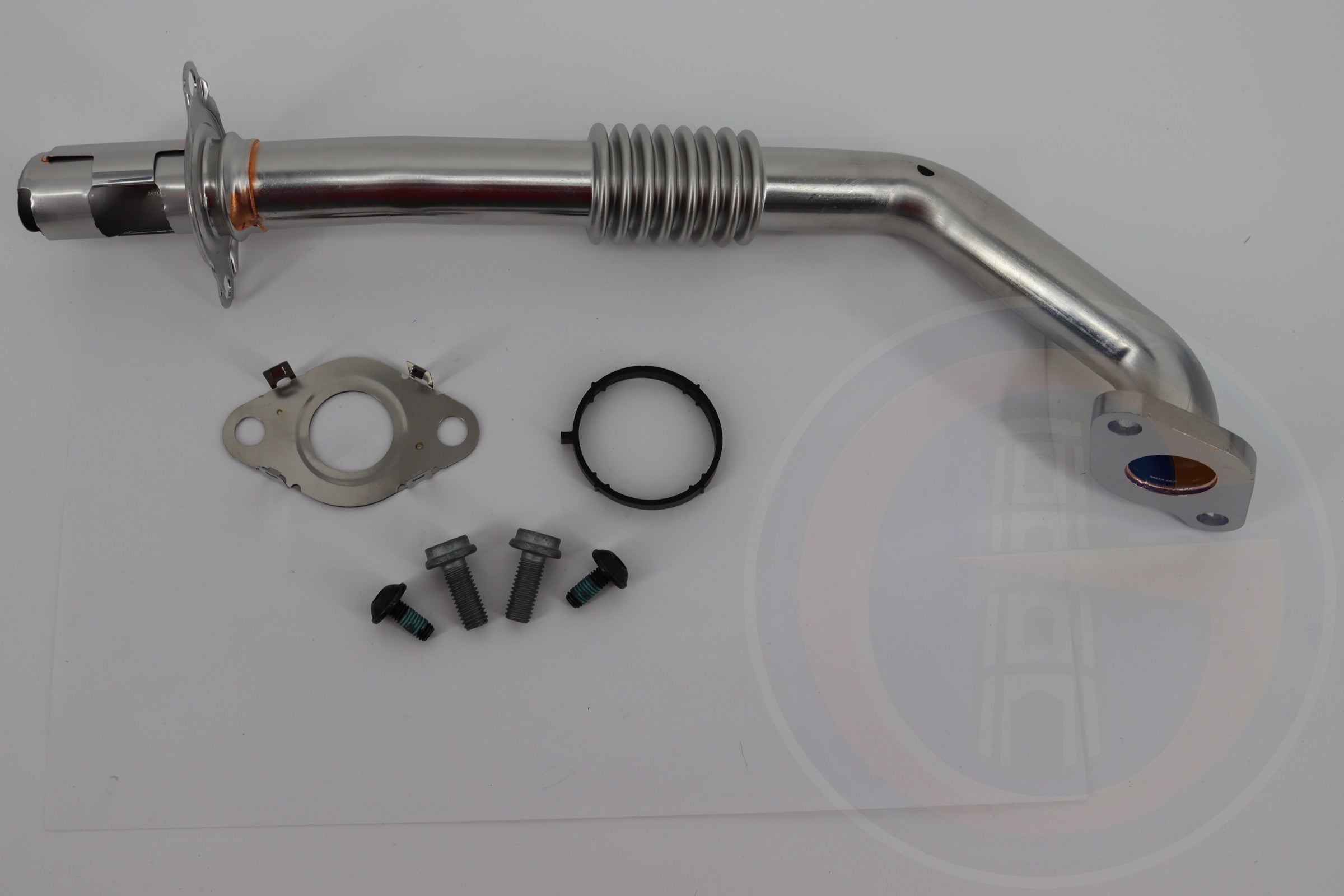 Original VW T6 Crafter TDI Verbindungsrohr Set AGR mit Anbaumaterial 04L131521AR