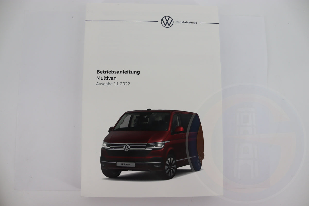 Original VW T6.1 Multivan Bedienungsanleitung Bordbuch 6/2023 7LC012705AR