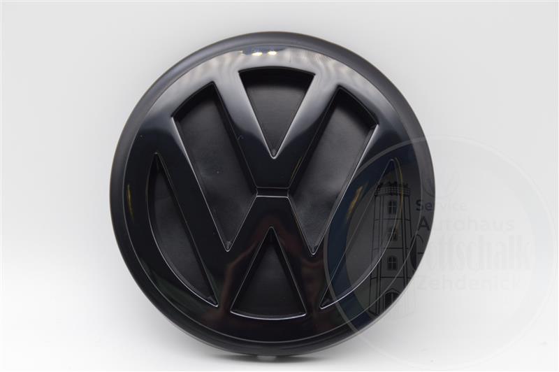 Original VW T3 T4 Transporter Bus VW Emblem hinten Heckklappe schwarz 701853601A 01C