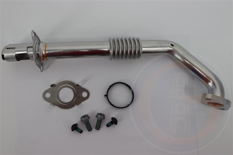 Original VW T6 Crafter TDI Verbindungsrohr Set AGR mit Anbaumaterial 04L131521AR