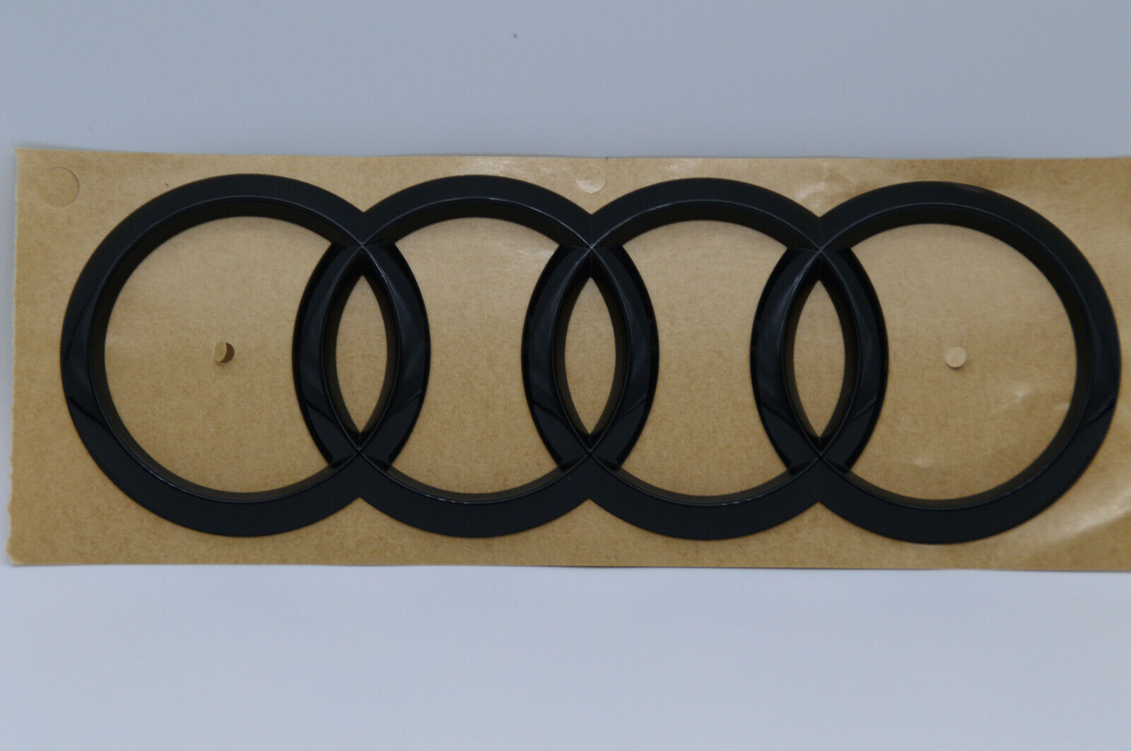 Orig Audi Emblem Logo Audi Ringe schwarz Heckklappe Selbstklebend 8U0853742B T94