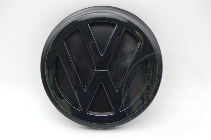 Original VW T3 T4 Transporter Bus VW Emblem hinten Heckklappe schwarz 701853601A 01C