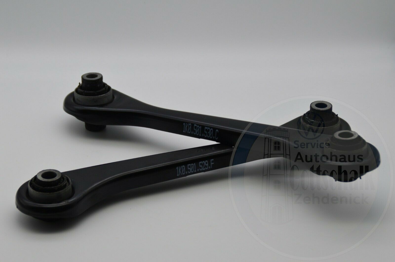 Original VW Audi Skoda Spurstangen hinten Koppelstangen Set 1K0501529F + 1K0501530C