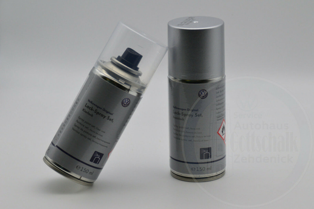 Original VW Audi Lackspray Set 2 x 150 ml LH7J Pure Grey H7J LLS0U6H7J