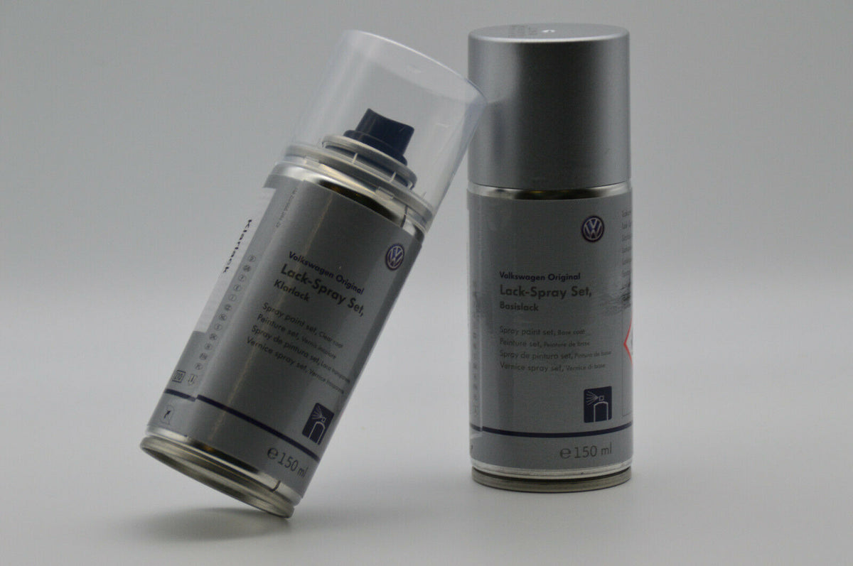 Original VW Audi Lackspray Set 2 x 150 ml LA5J Pacifikblue Metallic A5J LLS0M6A5J
