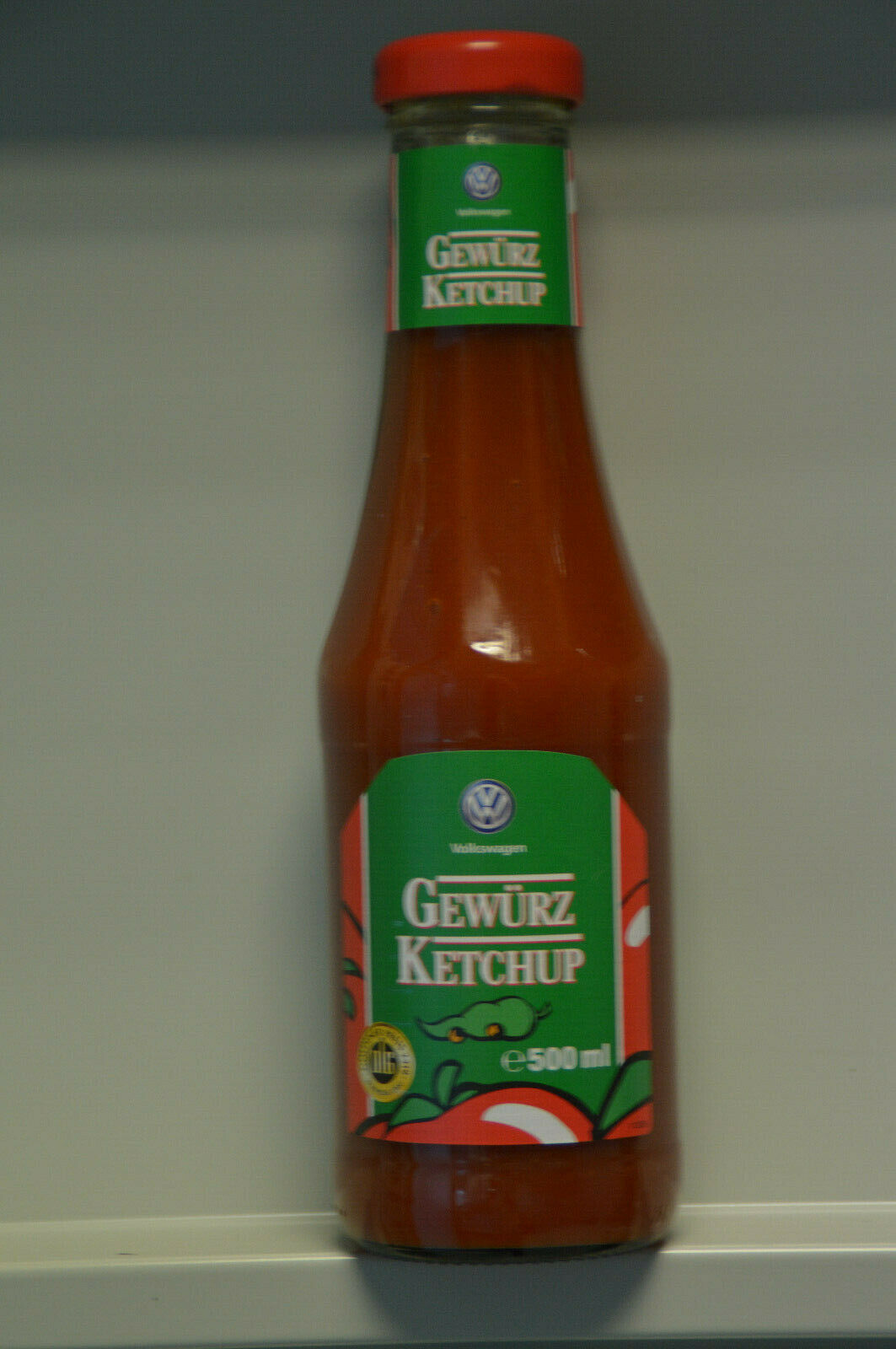 1 Flasche Original Volkswagen Develey Gewürz Ketchup Gewürzketchup 500 ml ZDK259101