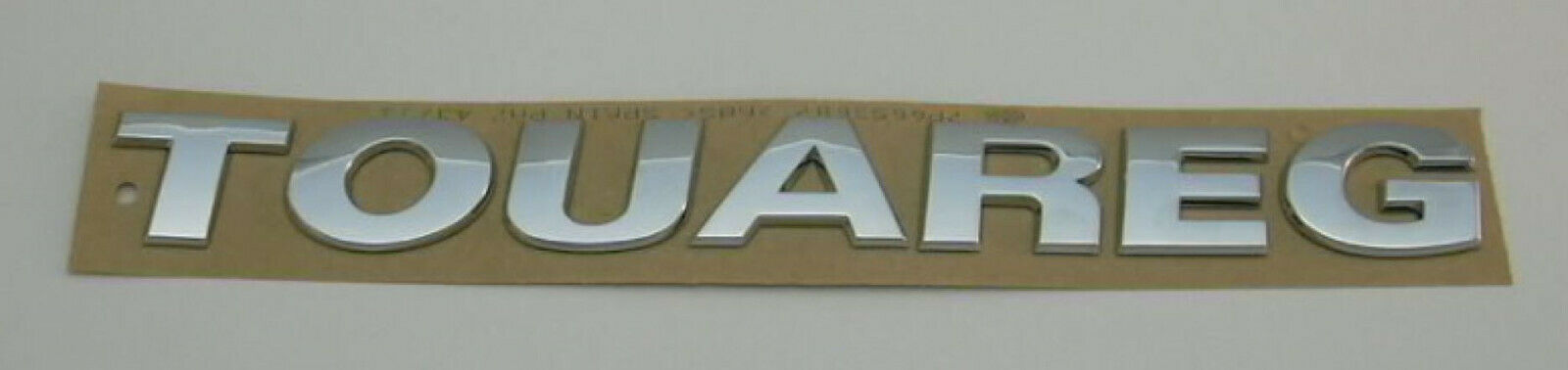 Original VW TOUAREG Schriftzug Heck Emblem chrom Logo Heckklappe 7P6853687 739
