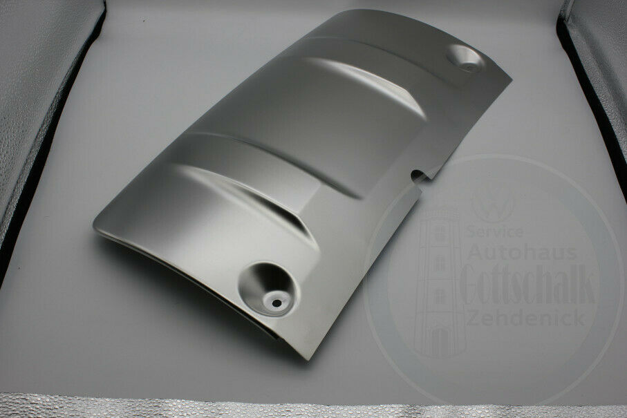 Original Audi Q7 4L Facelift Klappe Edelstahl Abdeckung Anhängerkupplung 4L0807819F