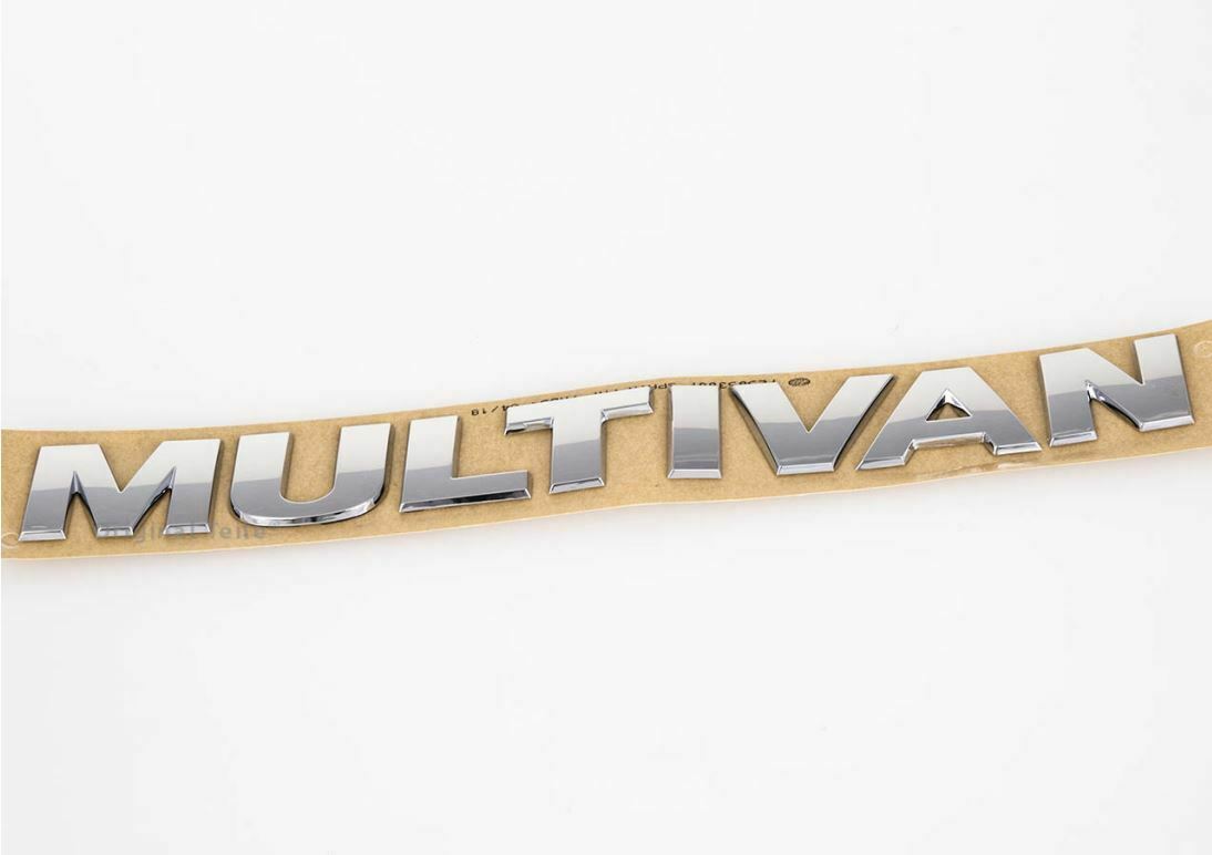 Original VW T5 T6 MULTIVAN Schriftzug Heck Emblem chrom Logo Heckklappe 7E5853687 739