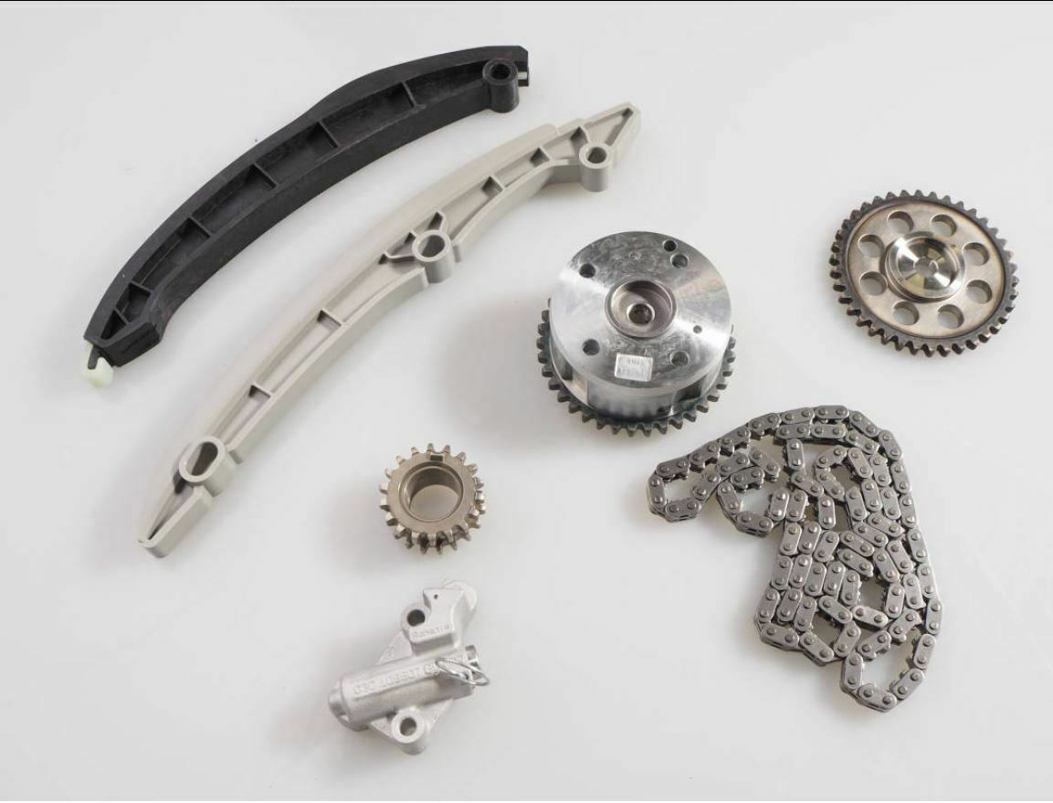 Original VW Audi Seat Skoda 1.4 TSI Steuerkettensatz Steuerkette Kettenspanner 03C198229C