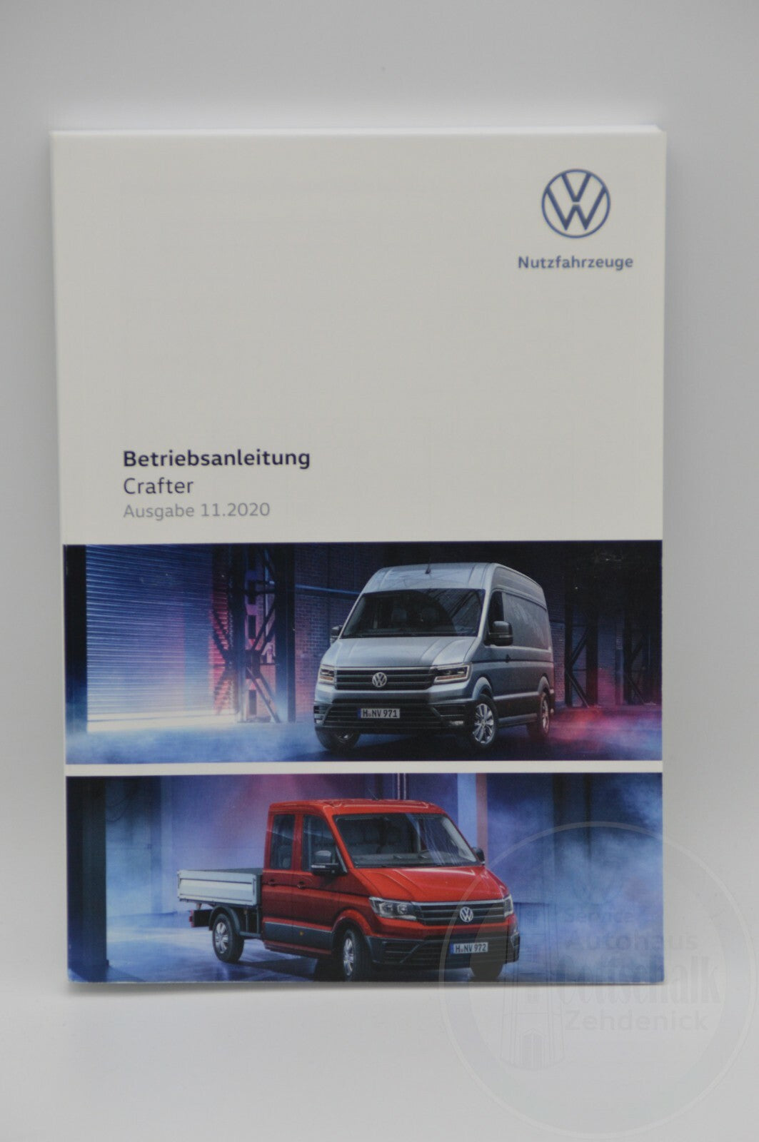 Original VW Crafter Bedienungsanleitung Betriebsanleitung Handbuch Bordbuch 11/2020 7C0012705AK
