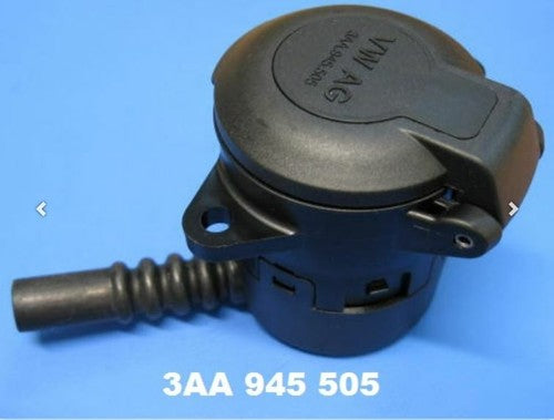 Original VW Audi Steckdose Gehäuse AHK Elektrik Anhängerkupplung 13pol. 3AA945505